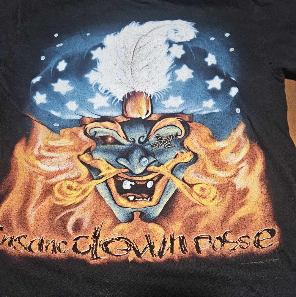 Vintage 2000, The great Milenko, insane clown posse short sleeve shirt.